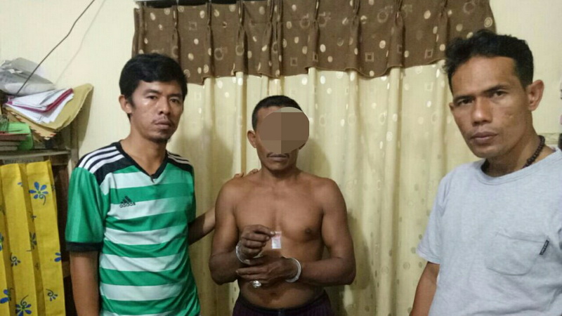 Edarkan Shabu, Pelaku Ini Dicokok Polsek Siak Hulu
